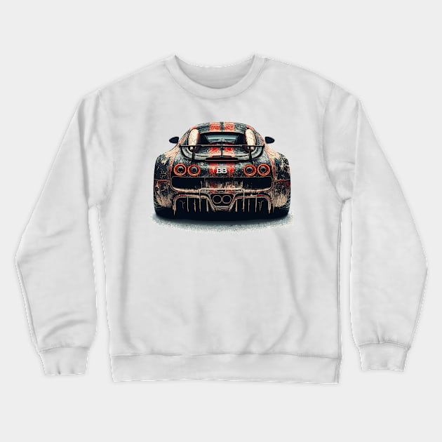 Bugatti Veyron Crewneck Sweatshirt by Vehicles-Art